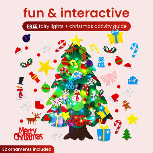 felt christmas tree